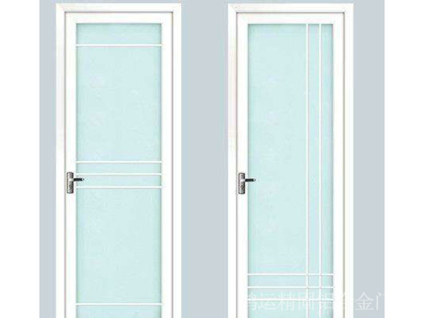 不透明玻璃品開門